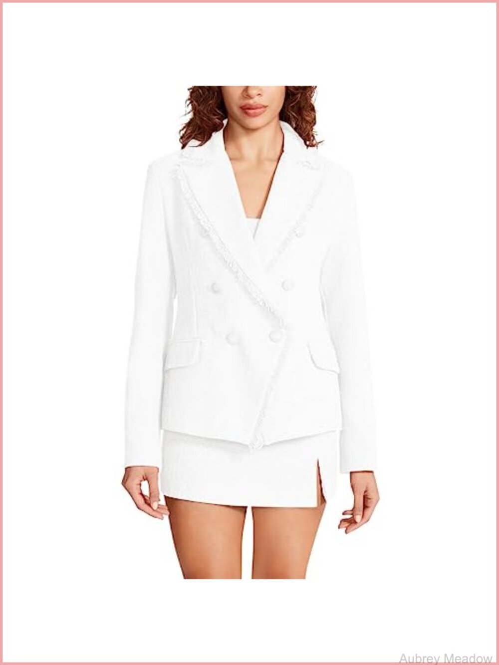 Tailored Notch Collar Long Sleeve Blazer with Flap Pockets